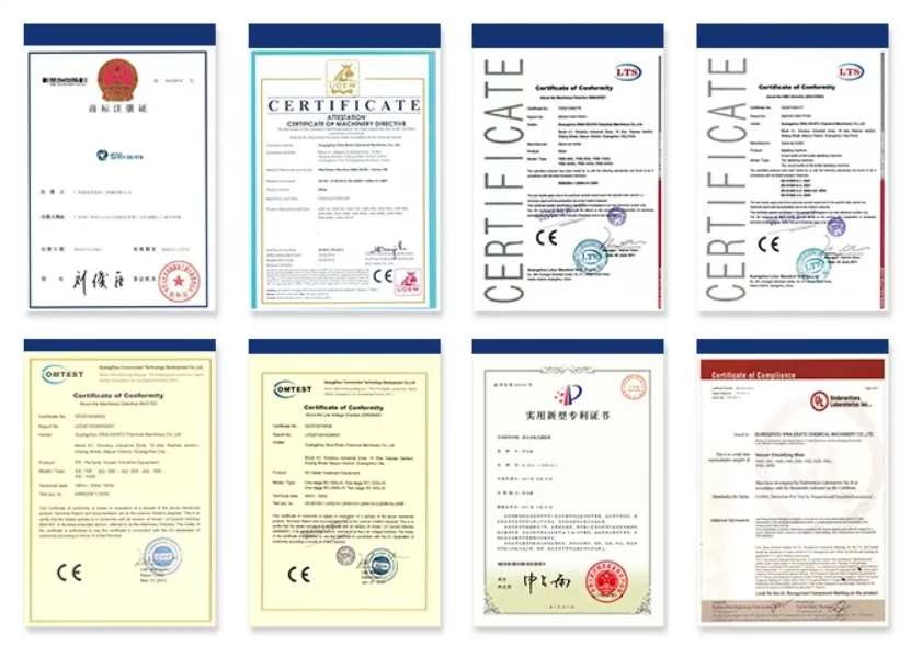 Material certificado