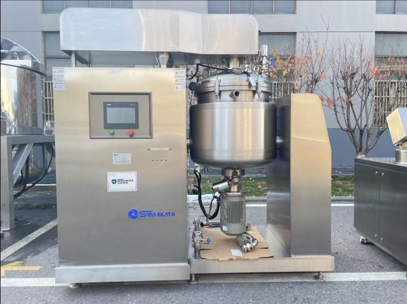 Vacuum emulsifying mixer3